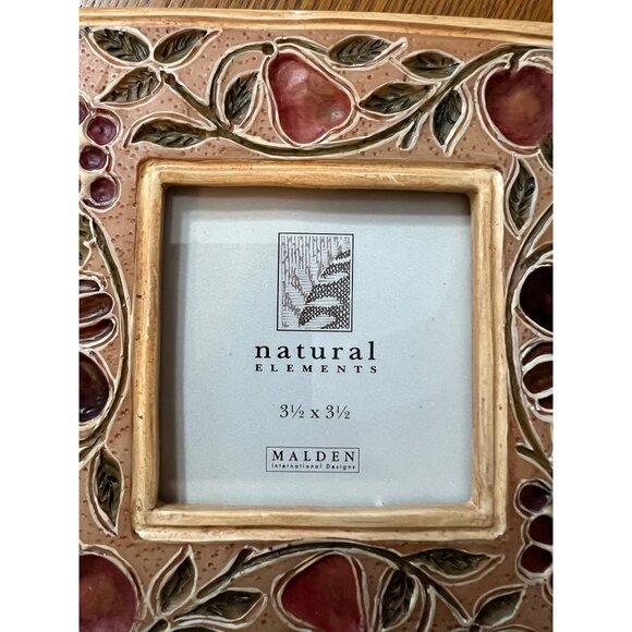 Fruit Themed Natural Elements 3.5 x 3.5 Frame - Picture 2 of 4